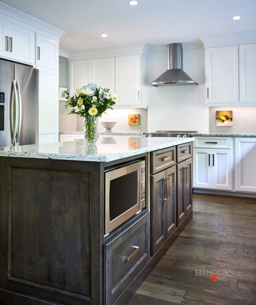 niagara custom home building process: a kitchen