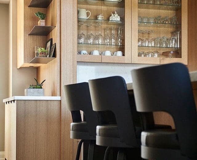 chairs in luxury niagara home